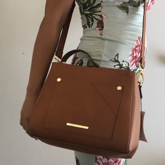 Brown Steve Madden Crossbody Purse NEW - Picture 2 of 7